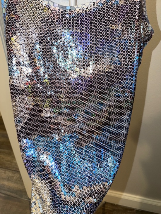 David Cline Mosaic Floral Tank - Blue, Gray & Green - Picture 3 of 8